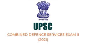 UPSC CDS Exam II (2021)